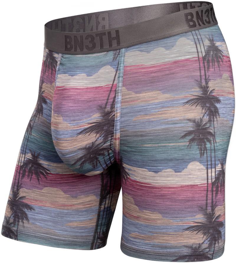 Classic Icon Boxer Briefs, Print - Mens - palm tree horizon / heather 1