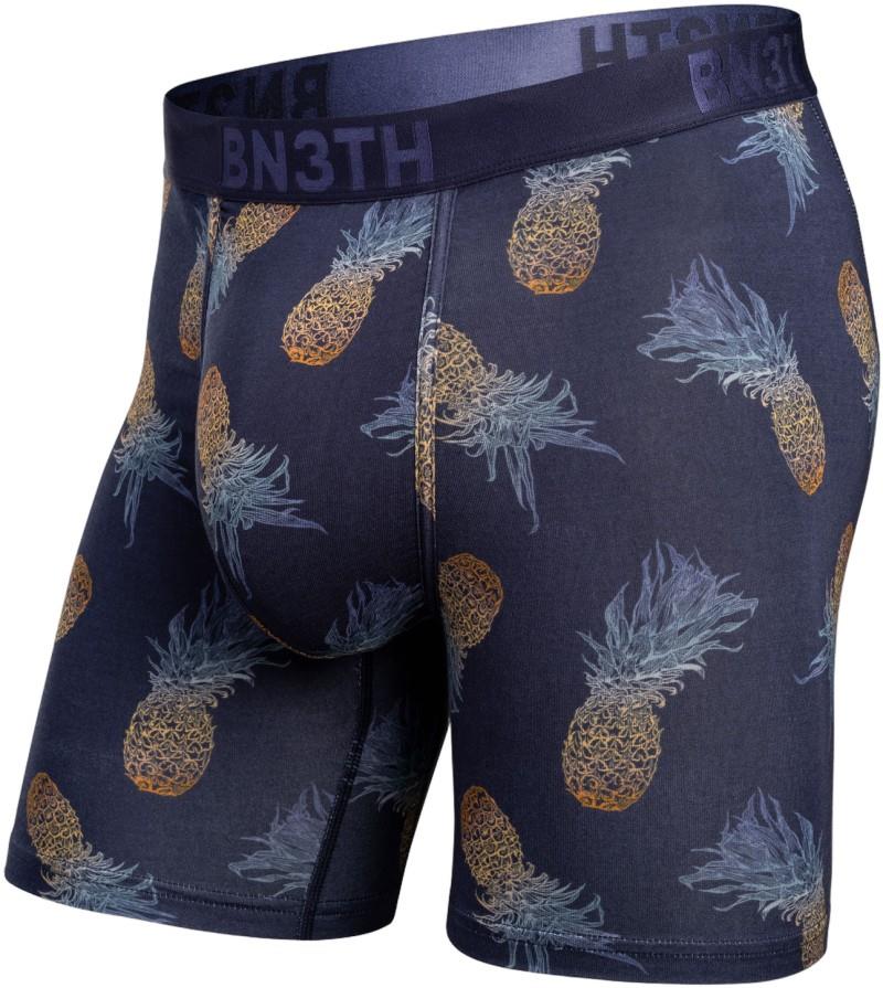 Classic Icon Boxer Briefs, Print - Mens - pineapple ombre / dark navy 1