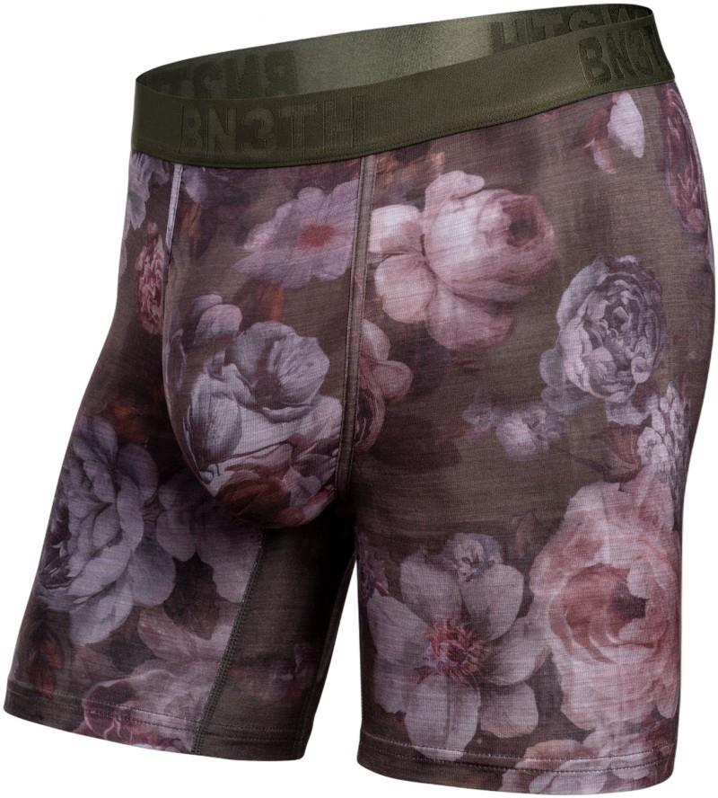 Classic Icon Boxer Briefs, Print - Mens - vintage rose / heather duffle 1