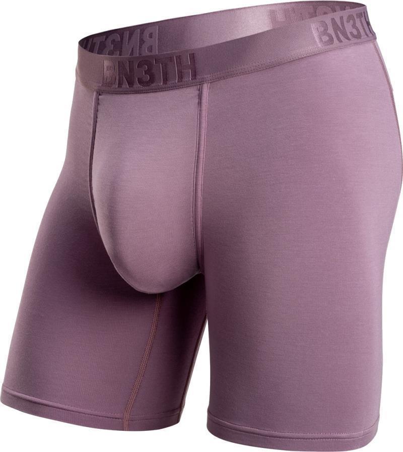 Classic Icon Boxer Briefs, Solid - Mens - Grape Purple 1