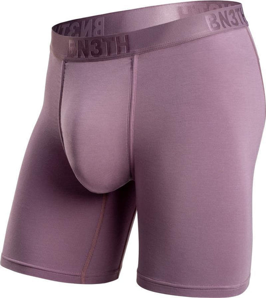 Classic Icon Boxer Briefs, Solid - Mens - Grape Purple 1