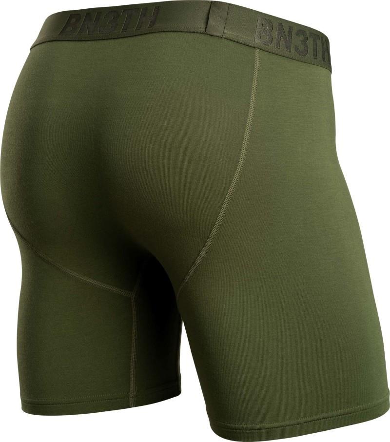 Classic Icon Boxer Briefs, Solid - Mens - bronze green 1