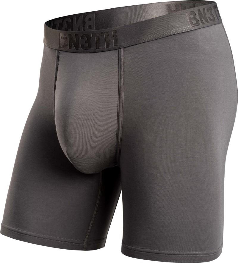 Classic Icon Boxer Briefs, Solid - Mens - gargoyle 1