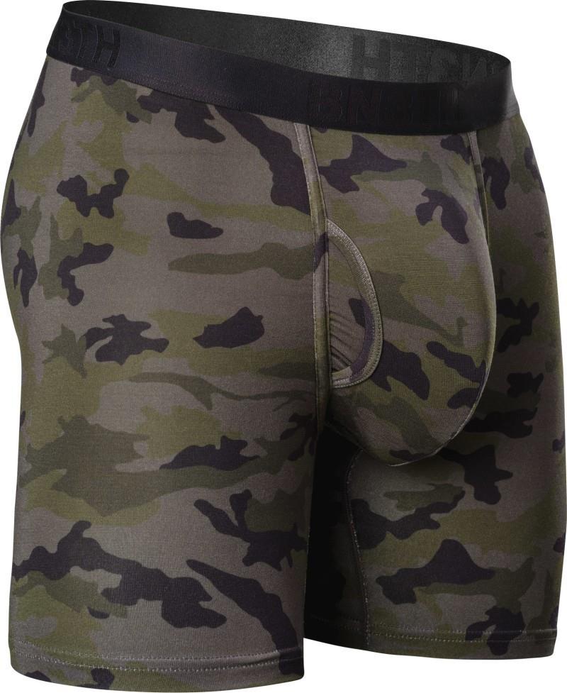 Classic Icon Boxer Briefs w/ Fly, Print - Mens - camo / woodland 1