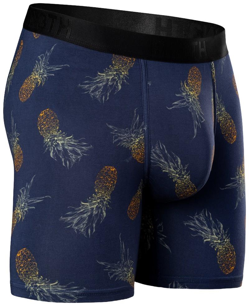 Classic Icon Boxer Briefs w/ Fly, Print - Mens - pineapple ombre / black 1