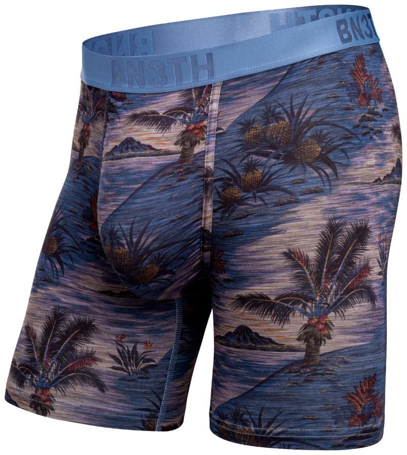 Classic Icon Boxer Briefs w/ Fly, Print - Mens - vintage tropics / heather fog 1