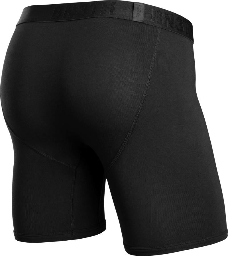 Classic Icon Boxer Briefs w/ Fly, Solid - Mens - black 1