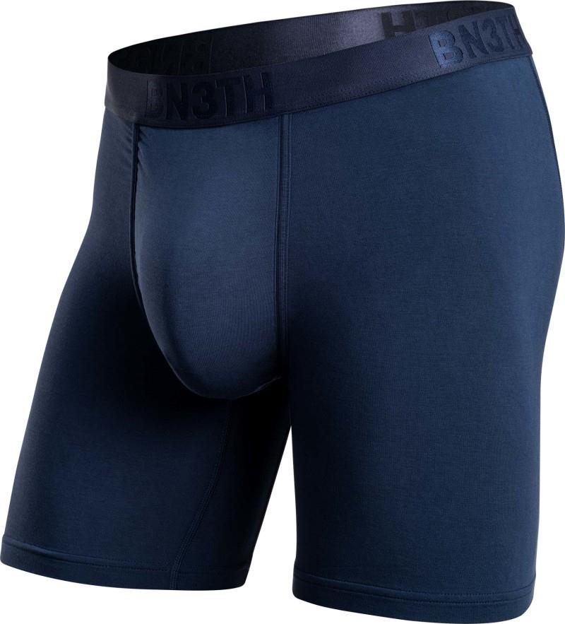 Classic Icon Boxer Briefs w/ Fly, Solid - Mens - navy 1