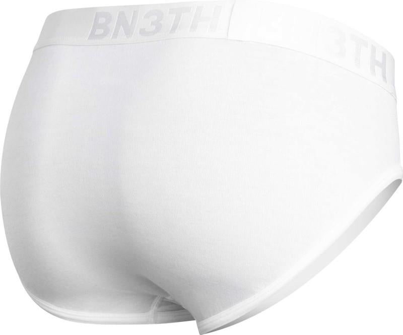 Classic Icon Briefs w/ Fly, Solid - Mens - white 1