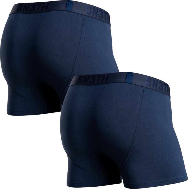 Classic Icon Trunks, Print - 2 Pack - Mens - Navy 2