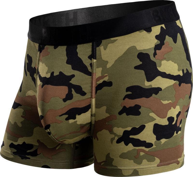 Classic Icon Trunks, Print - Mens - Camo Green 1