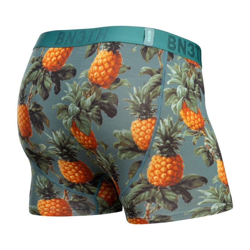 Classic Icon Trunks, Print - Mens - classical pineapple / fog 1