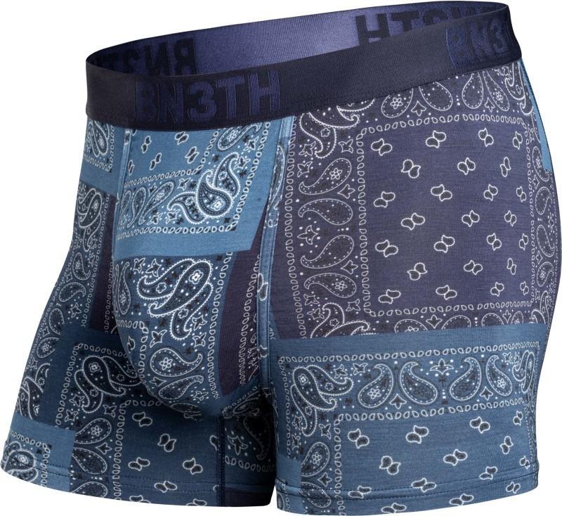 Classic Icon Trunks, Print - Mens - cowboy bandana / navy 1