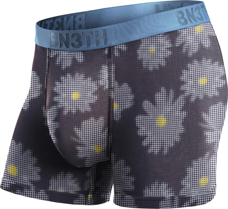 Classic Icon Trunks, Print - Mens - daisy mosaic / dark navy 1