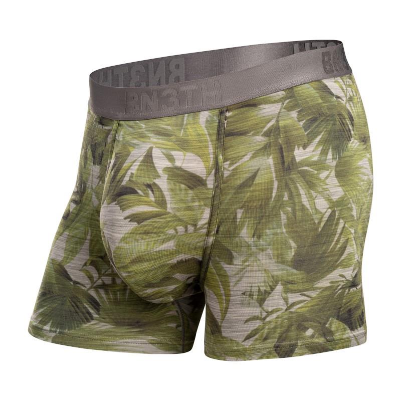 Classic Icon Trunks, Print - Mens - painted frond / heather 1