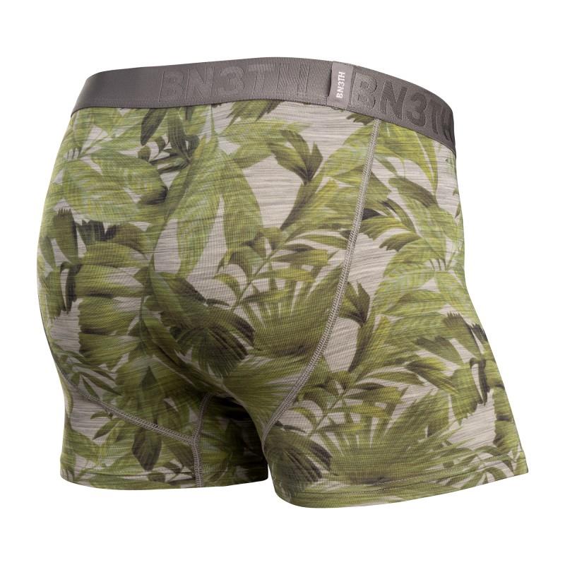 Classic Icon Trunks, Print - Mens - painted frond / heather 1