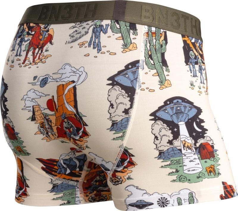 Classic Icon Trunks, Print - Mens - space cowboy / sand 1