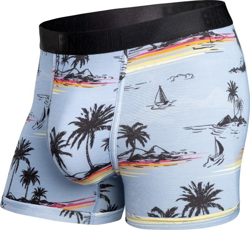 Classic Icon Trunks, Print - Mens - take me there / sky 1