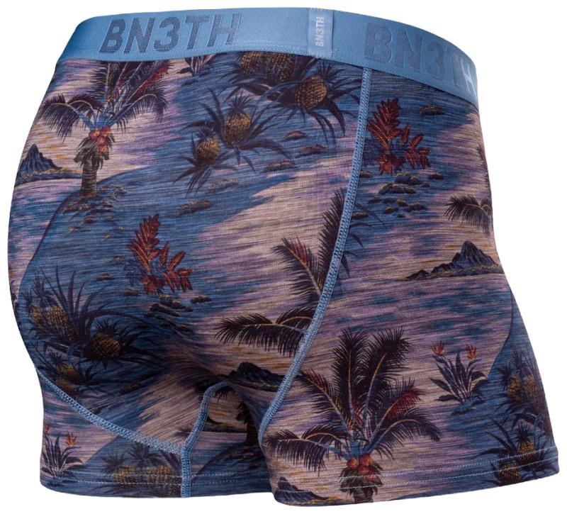 Classic Icon Trunks, Print - Mens - vintage tropics / heather fog 1