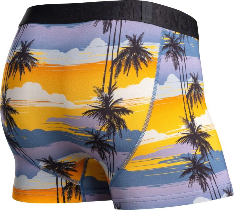 Classic Icon Trunks w/ Fly, Print - Mens - palm tree horizon / mimosa 1