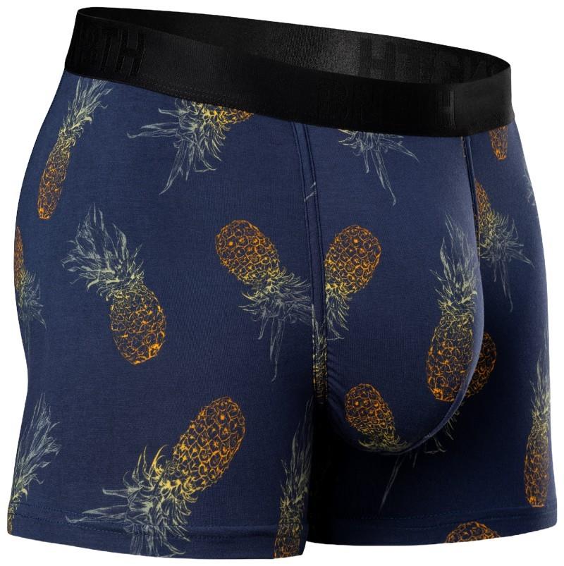 Classic Icon Trunks w/ Fly, Print - Mens - pineapple ombre / black 1