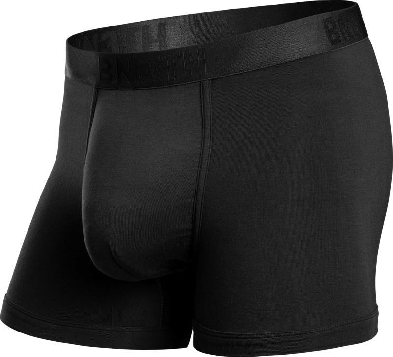 Classic Icon Trunks w/ Fly, Solid - Mens - black 1