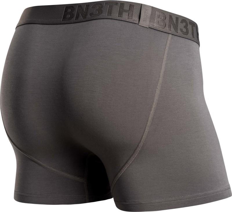 Classic Icon Trunks w/ Fly, Solid - Mens - gargoyle 1