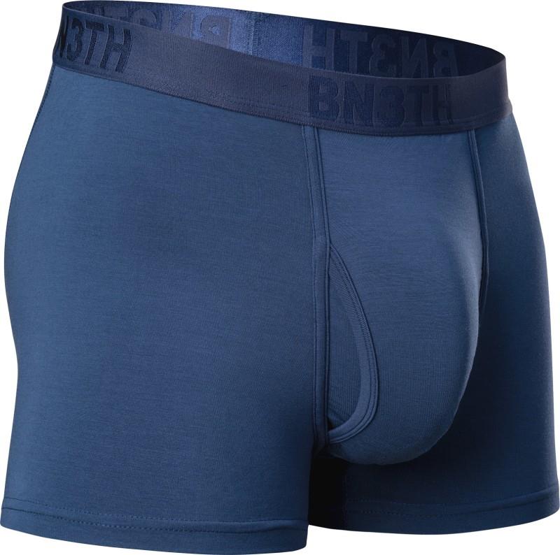 Classic Icon Trunks w/ Fly, Solid - Mens - navy 1