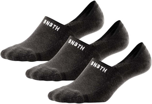 Classic No Show Socks - 3 Pack - Mens - black 1
