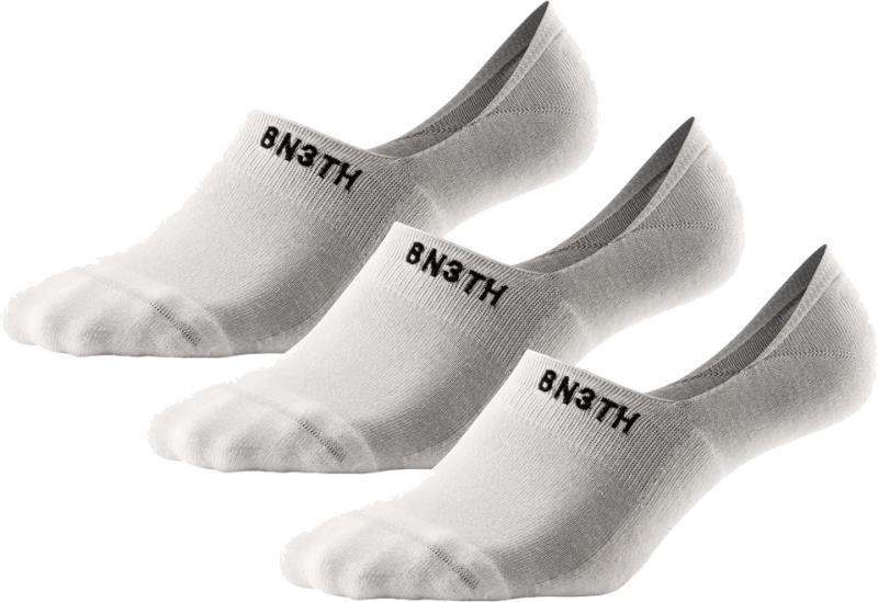 Classic No Show Socks - 3 Pack - Mens - white 1