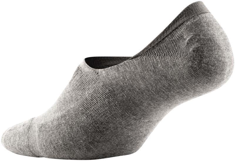 Classic No Show Socks - Mens - heather grey 1