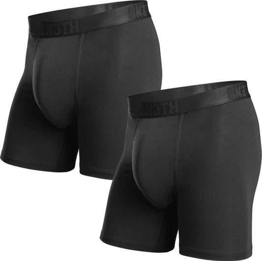 Essential Boxer Briefs - 2 Pack - Mens - black 1