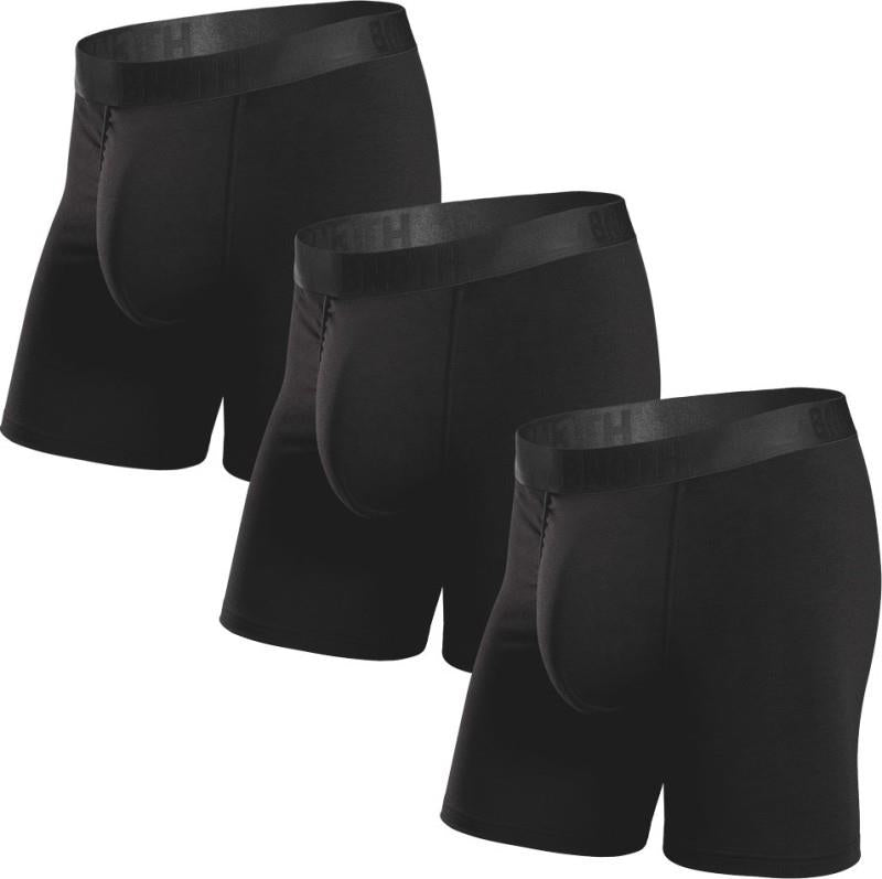 Essential Boxer Briefs - 3 Pack - Mens - black 1