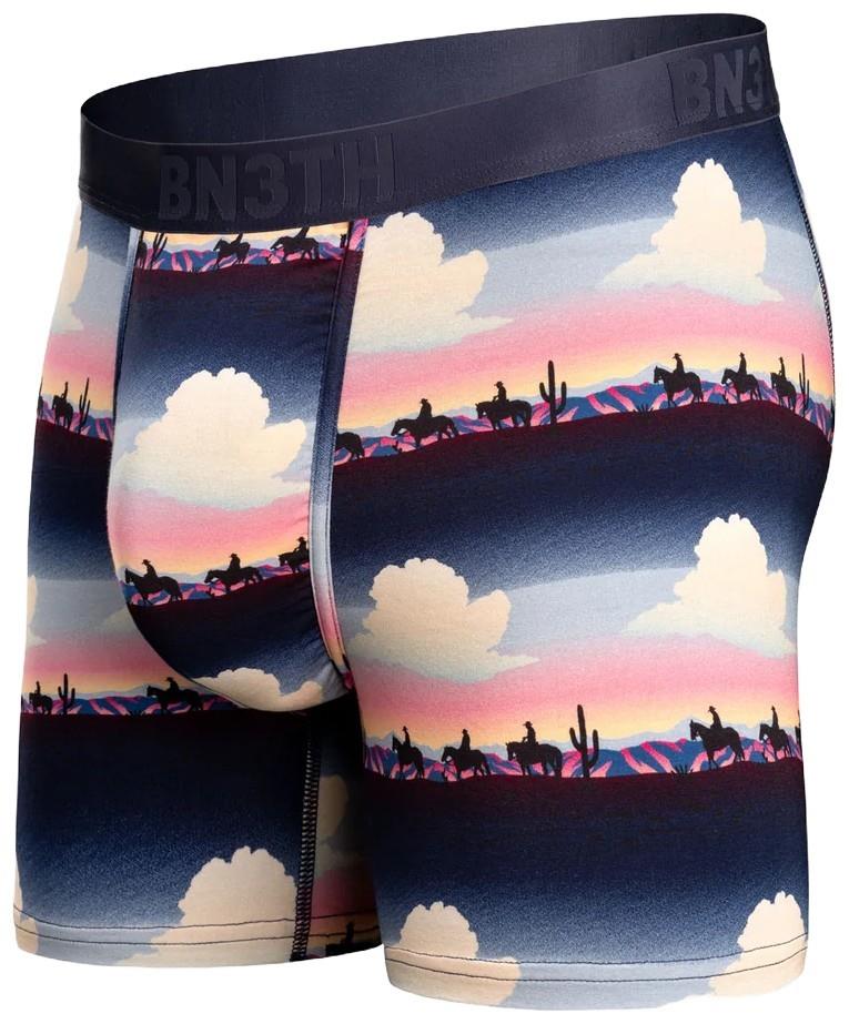 Essentials Boxer Briefs, Print - Mens - cloudy range / pink 1