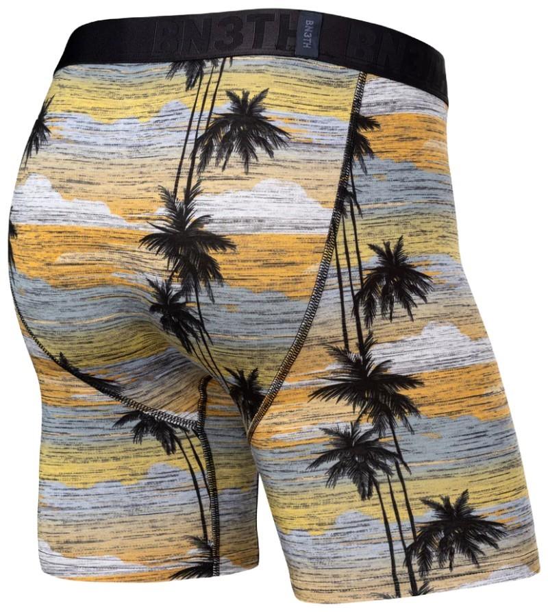 Essentials Boxer Briefs, Print - Mens - palm tree horizon / slate 1