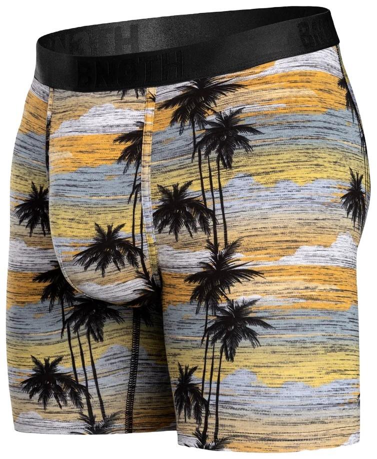 Essentials Boxer Briefs, Print - Mens - palm tree horizon / slate 1