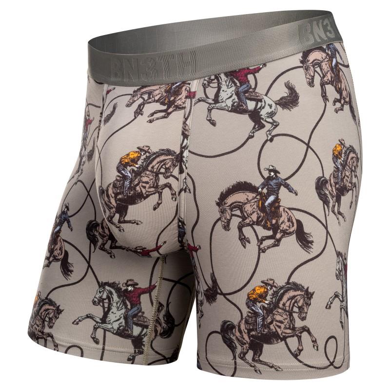 Essentials Boxer Briefs, Print - Mens - yeeha / sage 1