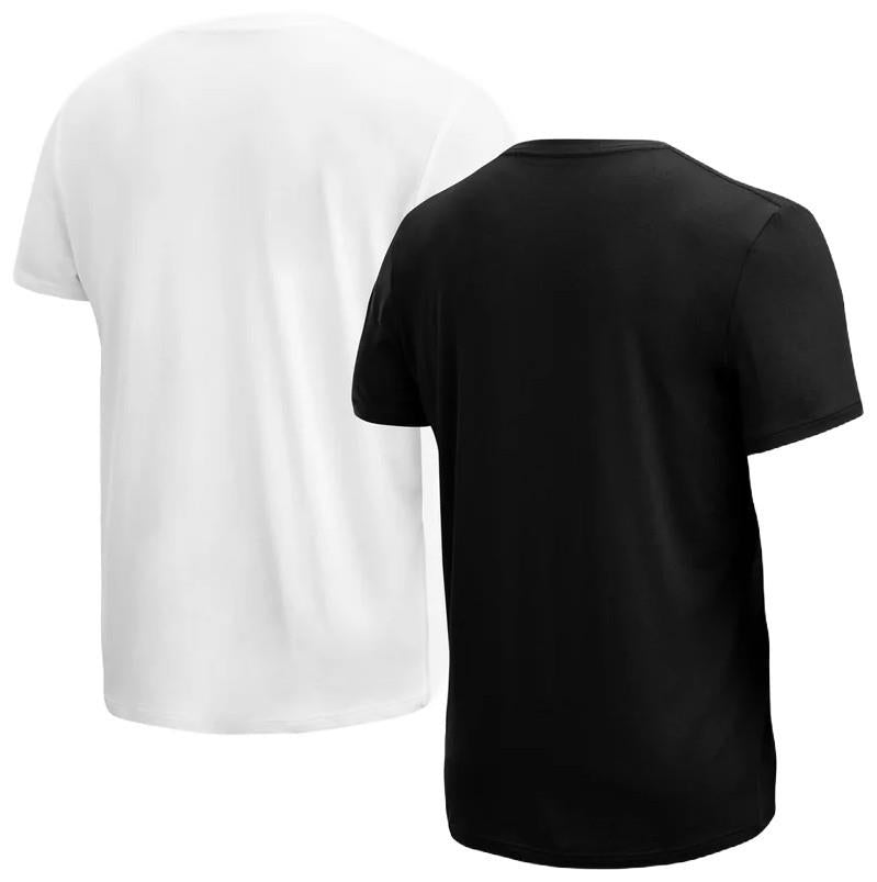 Essentials Crew T-Shirt - Mens - 2 Pack - black / white 1