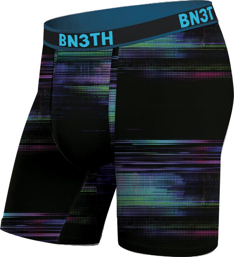 Flex Max Boxer Briefs, 8" Inseam - Mens - pixel matrix / black 1