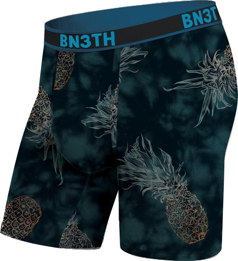 Flex Max Boxer Briefs, 8" Inseam - Mens - tie dye pineapple ombre / navy 1