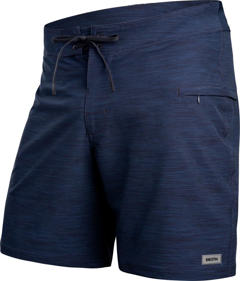Hightide Boardshorts 2n1, 8" Inseam - Mens - heather / navy 1