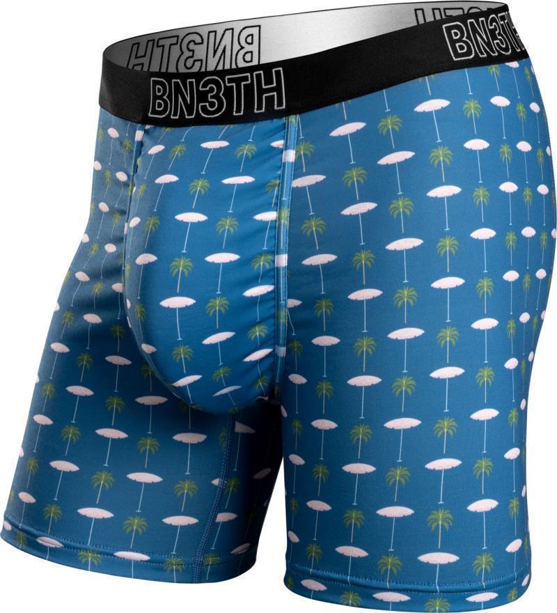 Inception Boxer Briefs - Mens - Palm-Brella Stripe Deepwater 1