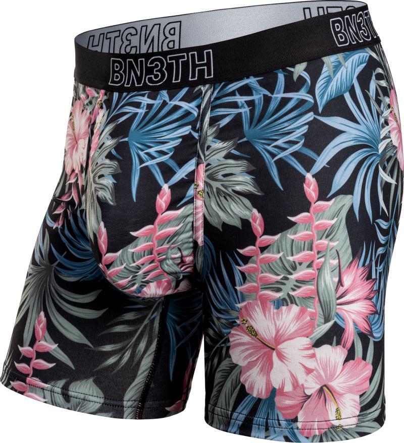 Inception Boxer Briefs - Mens - Tropical Walkway Black 1
