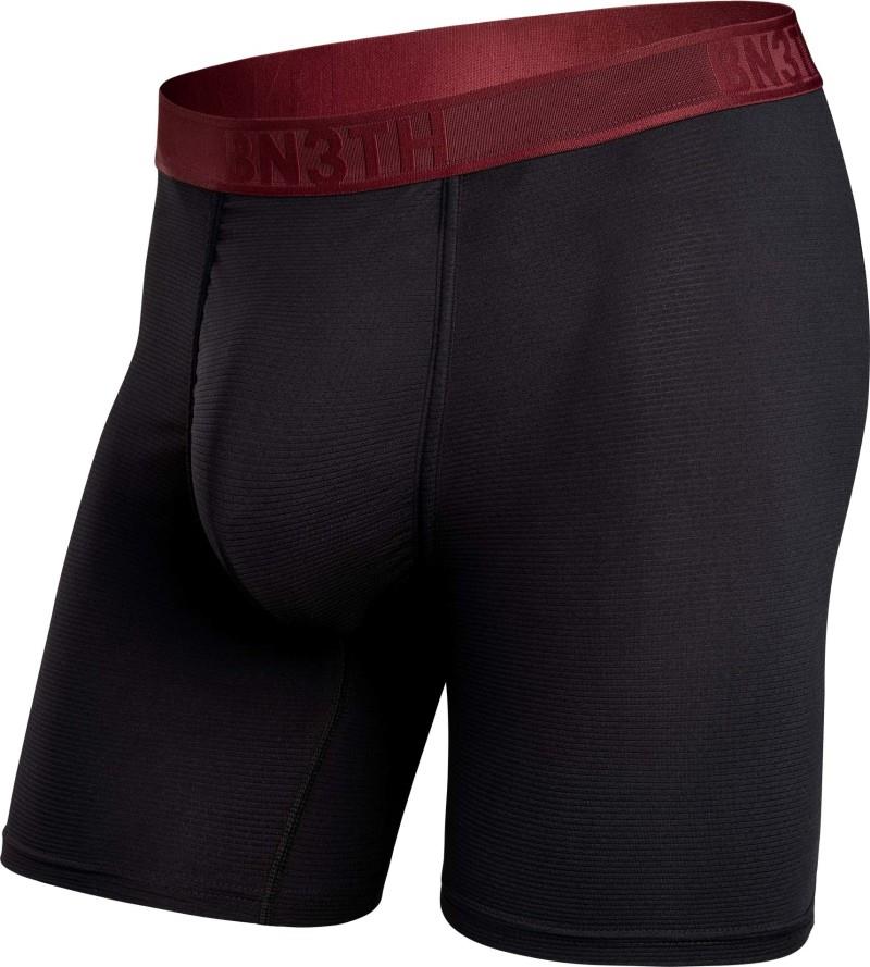 Pro Flex Boxer Briefs - Mens - black / rhubarb 1