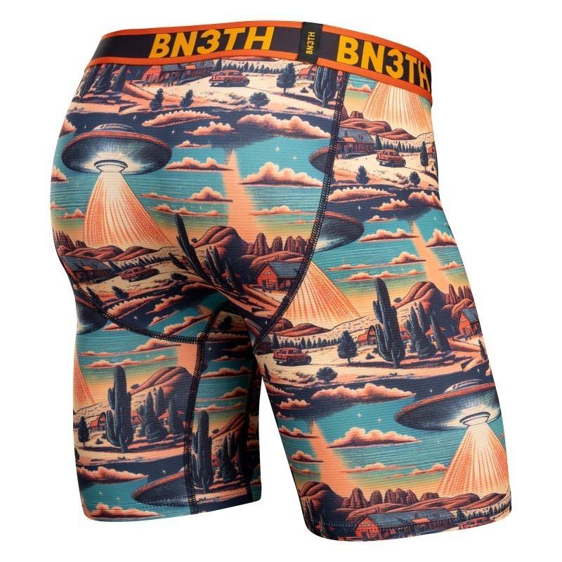 Pro Flex Max Boxer Briefs, 8" Inseam - Mens - beam me up / cheddar 1