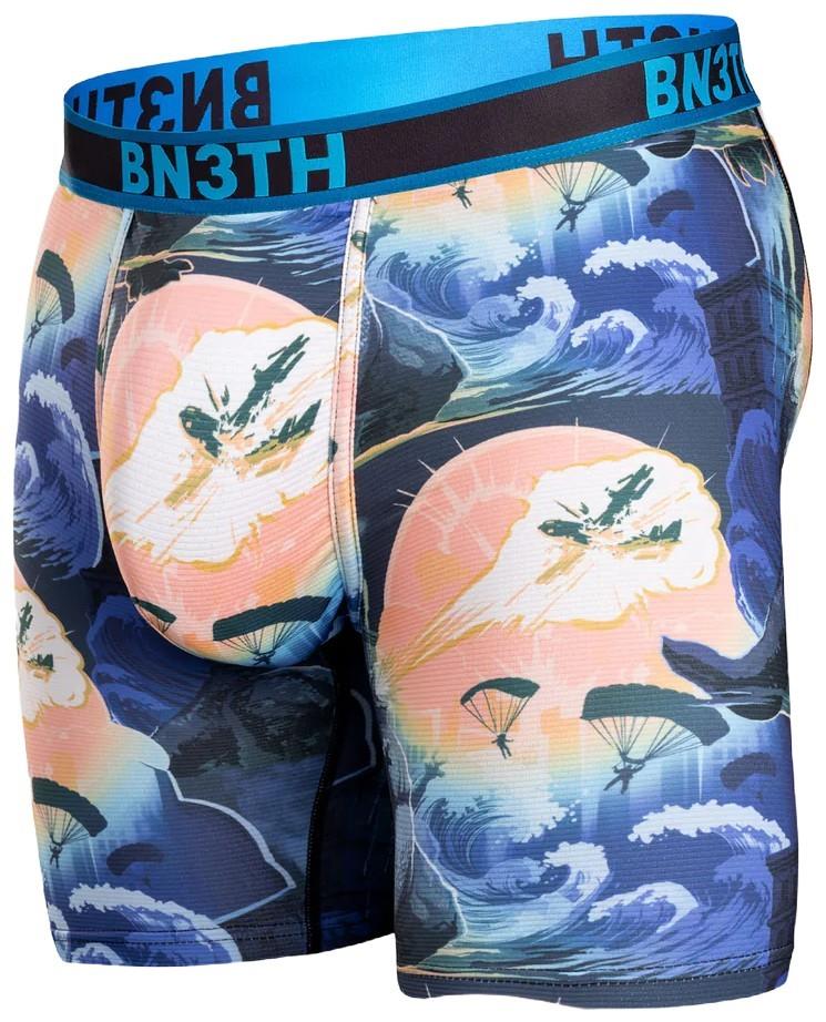 Pro Flex Max Boxer Briefs, 8" Inseam - Mens - godzilla / lolite 1