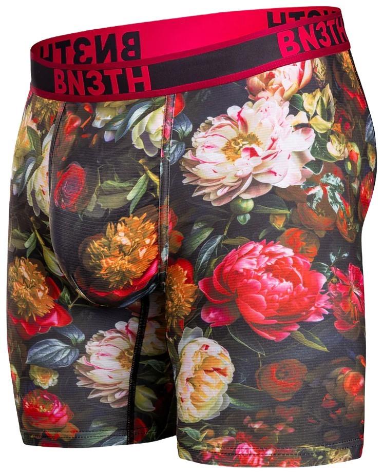 Pro Flex Max Boxer Briefs, 8" Inseam - Mens - gothic bouquet / pink 1