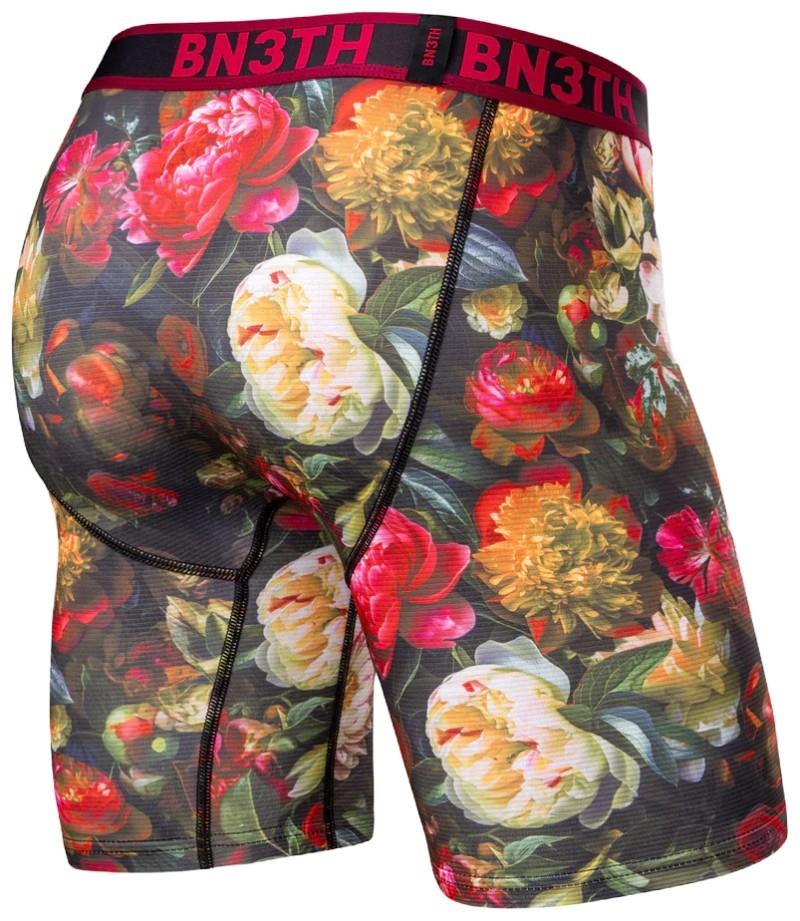 Pro Flex Max Boxer Briefs, 8" Inseam - Mens - gothic bouquet / pink 1