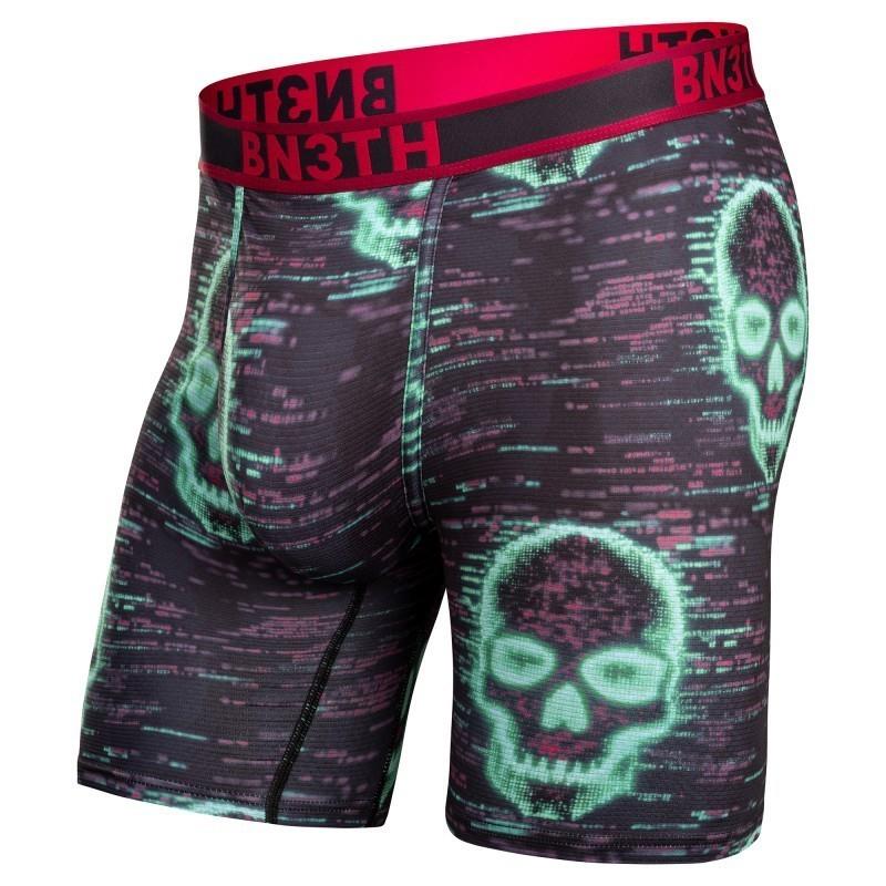 Pro Flex Max Boxer Briefs, 8" Inseam - Mens - lightning storm / grey 1