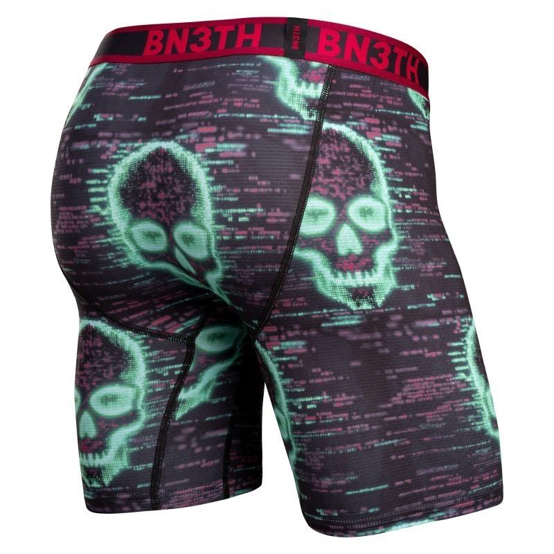 Pro Flex Max Boxer Briefs, 8" Inseam - Mens - lightning storm / grey 1